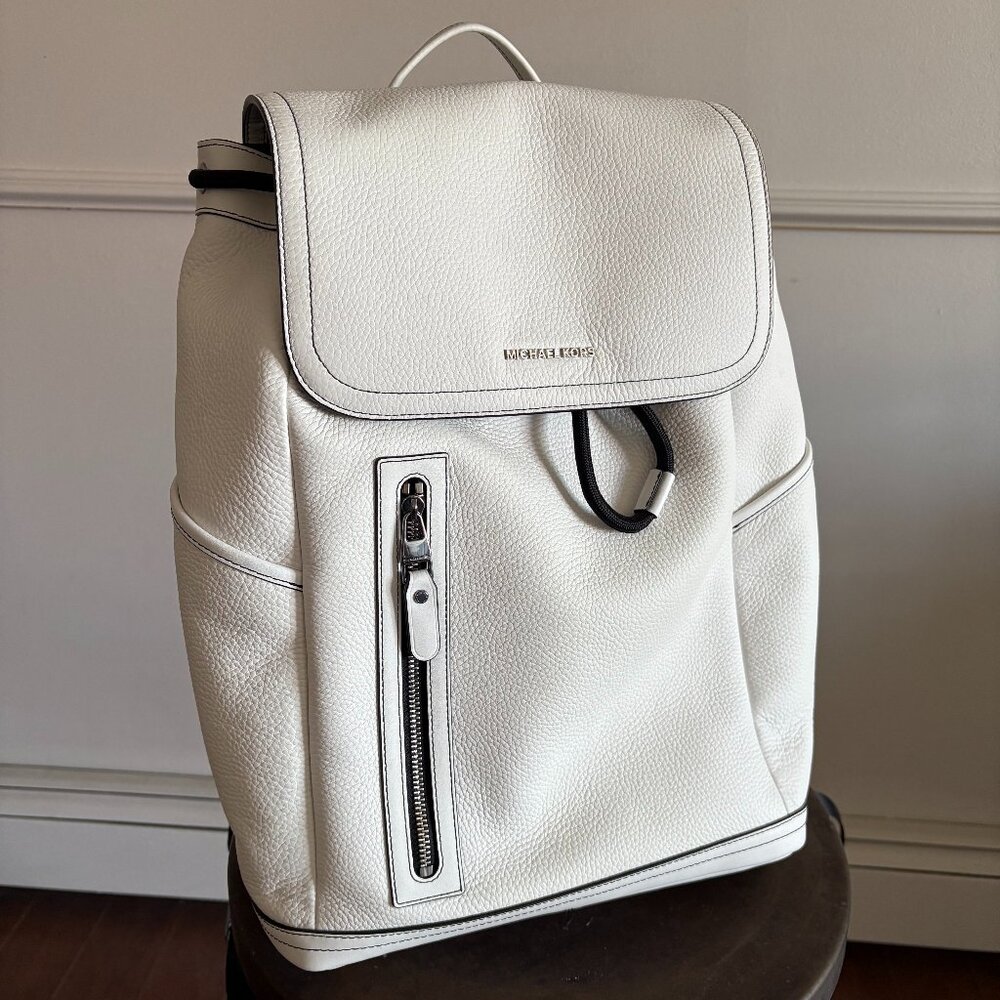 Michael Kors Large Leather Backpack